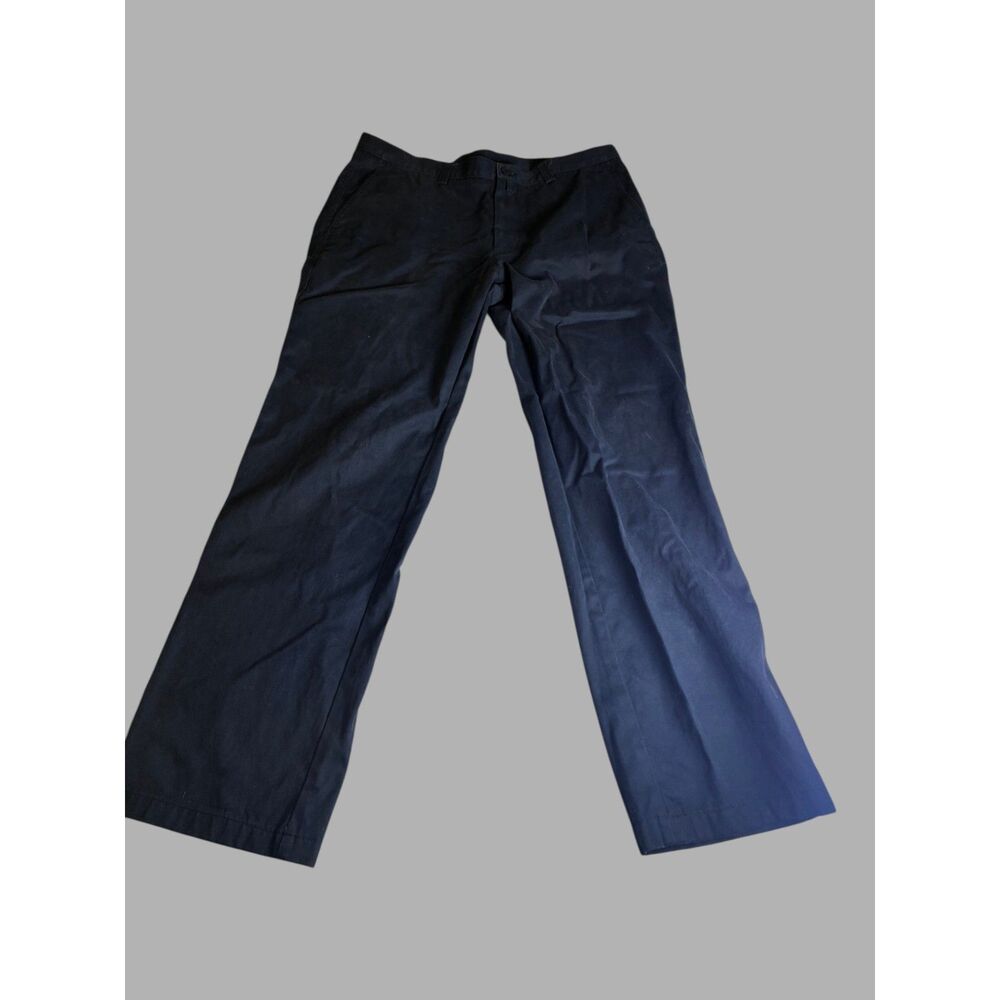 Vintage Lacoste Men's Dress Pants Navy Size 46 Straight Leg
